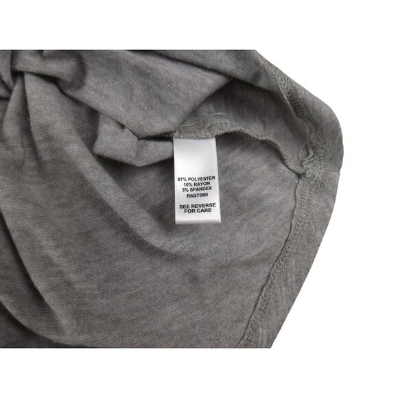 Sunshine Adventure Roadtrip Womens Grey T-Shirt V-Neck size Small JH951 - Picture 5 of 5